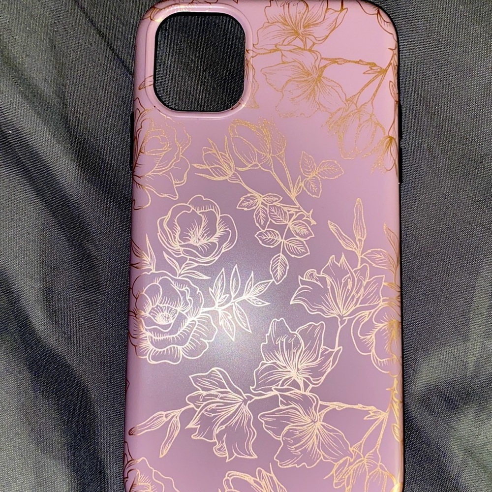 iPhone 11 velvet caviar case pink rose addition